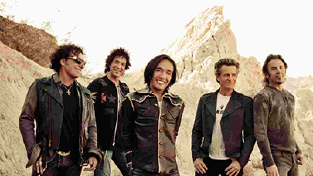 Journey 2026-2027 Tour & Schedule featuring Journey live on stage with stadium crowd