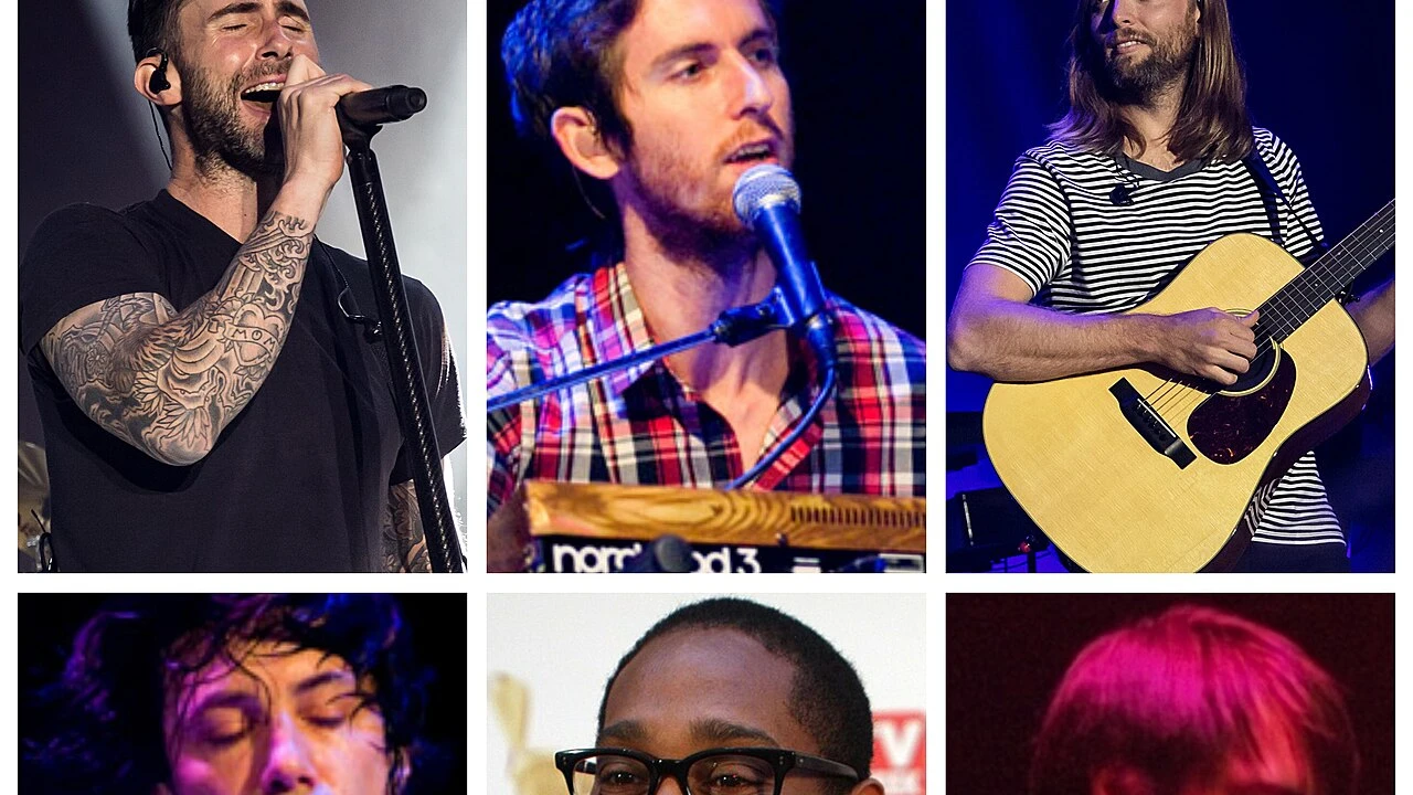 maroon 5 2026-2027 Tour & Schedule featuring maroon 5 live on stage with stadium crowd